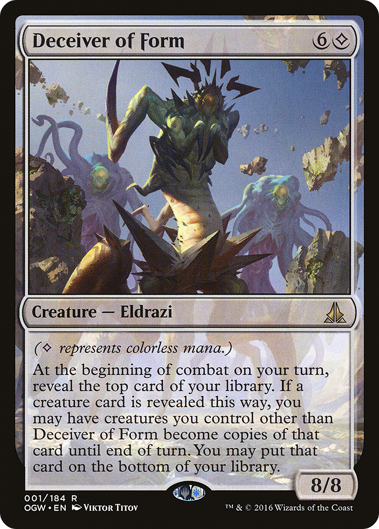 Oath of the Gatewatch - (OGW-001) - Deceiver of Form