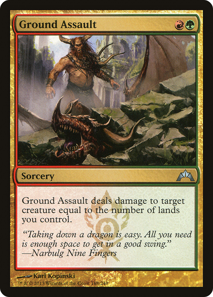 Gatecrash - (GTC-168) - Ground Assault