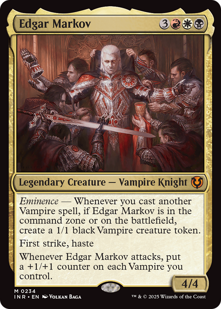 Innistrad Remastered - (INR-234) - Edgar Markov Foil