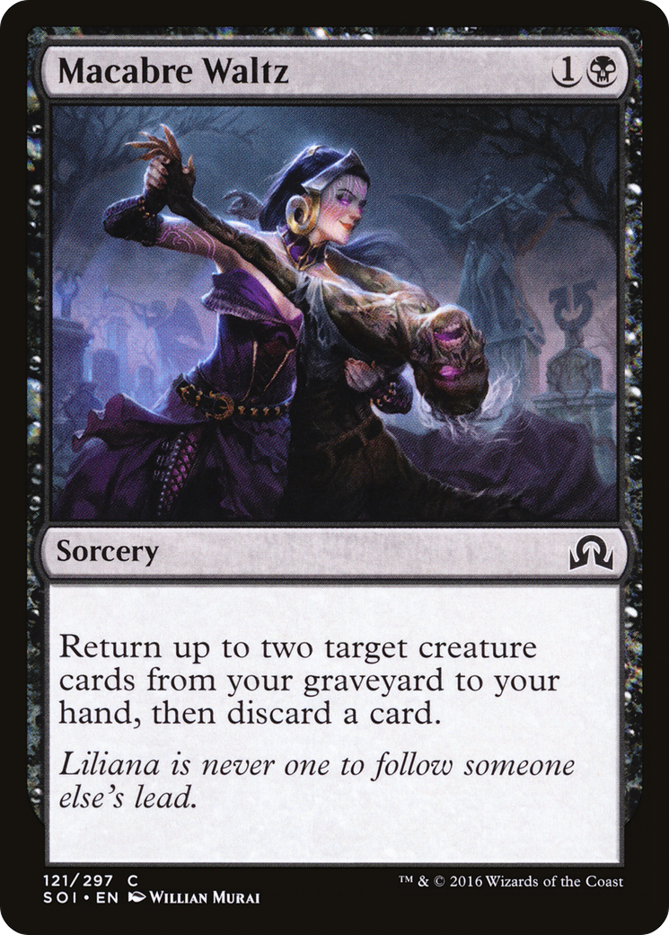Shadows over Innistrad - (SOI-121) - Macabre Waltz Foil