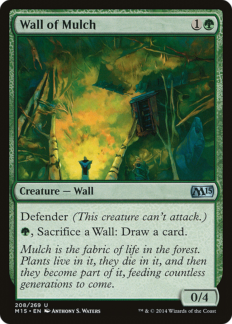 Magic 2015 - (M15-208) - Wall of Mulch