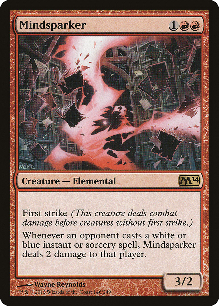 Magic 2014 - (M14-146) - Mindsparker Foil