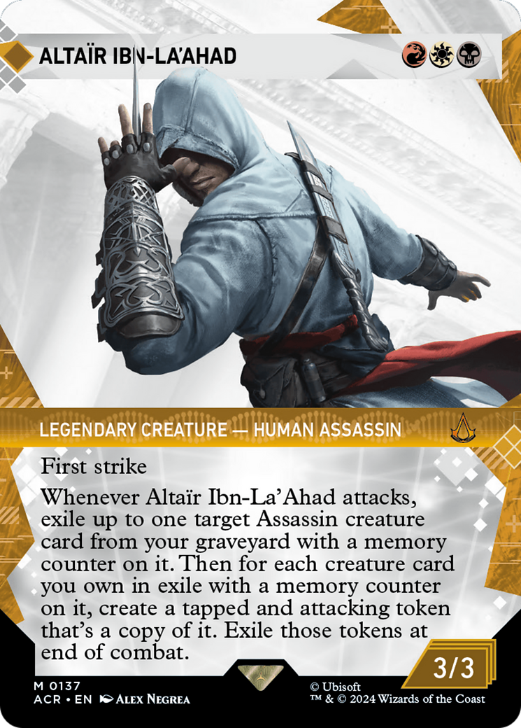 Assassin's Creed - (ACR-137) - Altair Ibn-La'Ahad (Showcase): (Showcase) (Borderless)