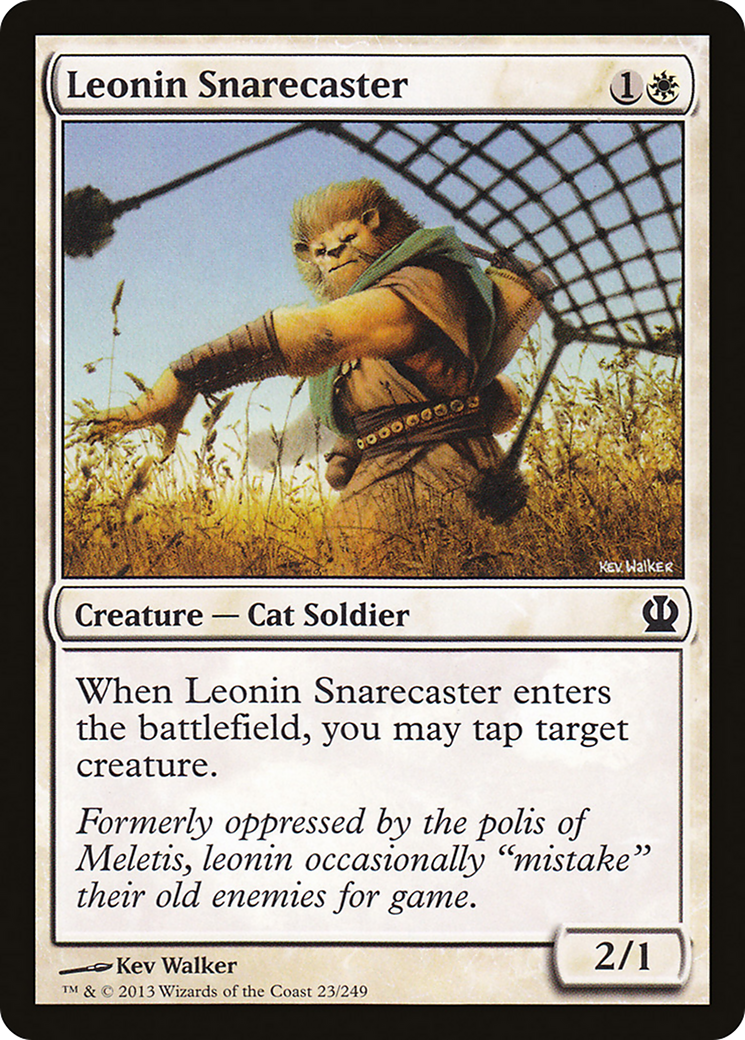 Theros - (THS-023) - Leonin Snarecaster