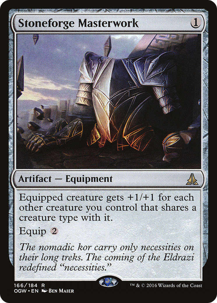 Oath of the Gatewatch - (OGW-166) - Stoneforge Masterwork Foil