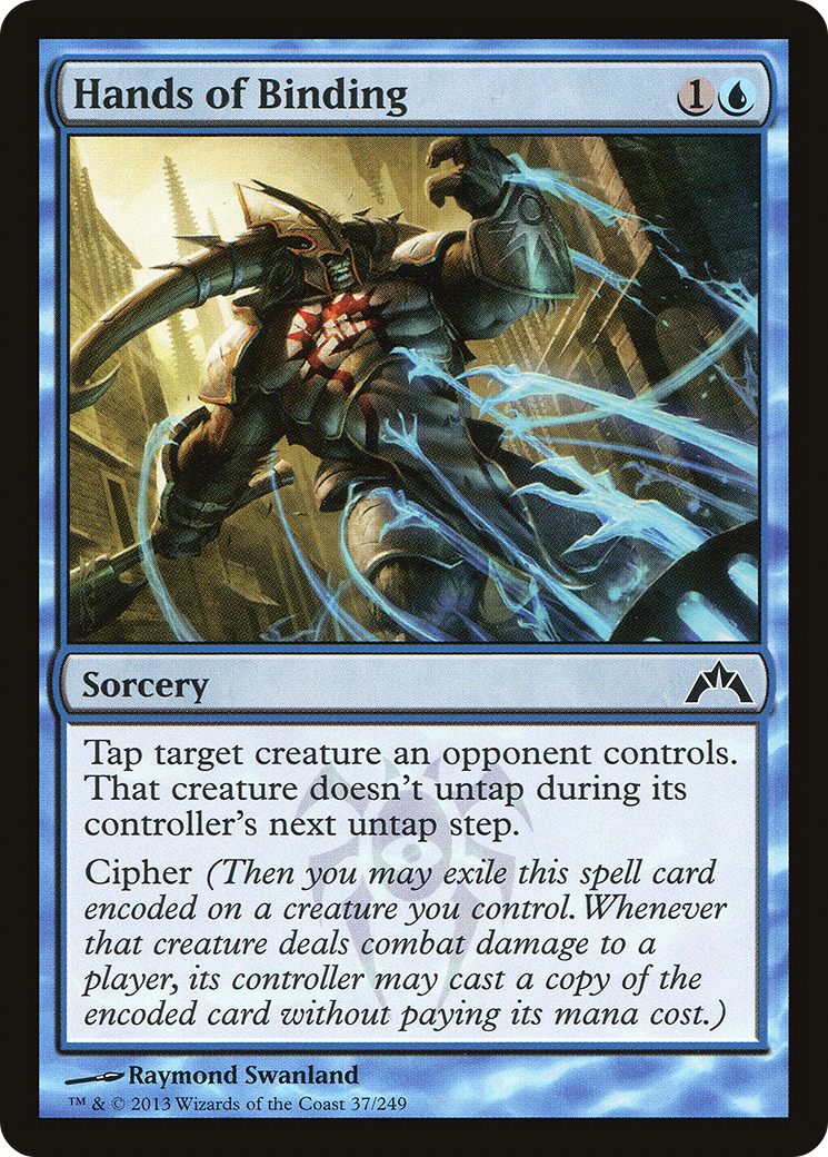 Gatecrash - (GTC-037) - Hands of Binding Foil