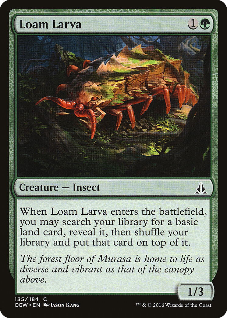 Oath of the Gatewatch - (OGW-135) - Loam Larva Foil