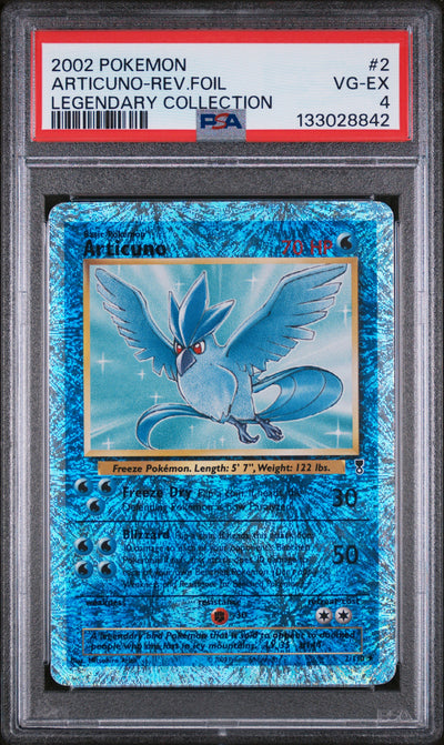 Legendary Collection  002 PSA 4 #133028842 Articuno  - Reverse Holofoil - Holo Rare