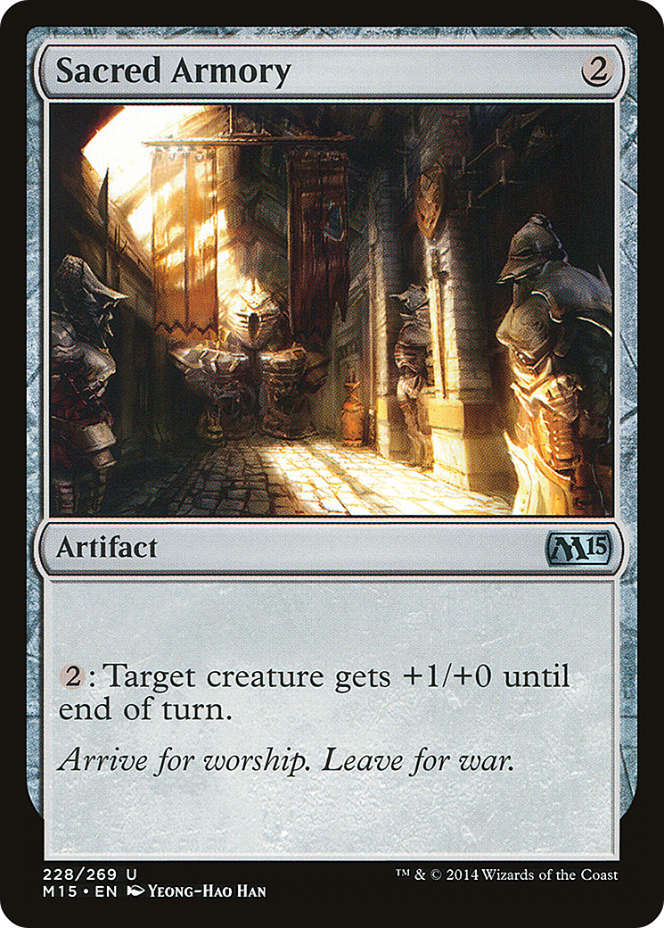 Magic 2015 - (M15-228) - Sacred Armory
