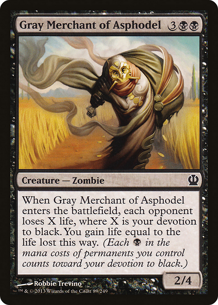 Theros - (THS-089) - Gray Merchant of Asphodel