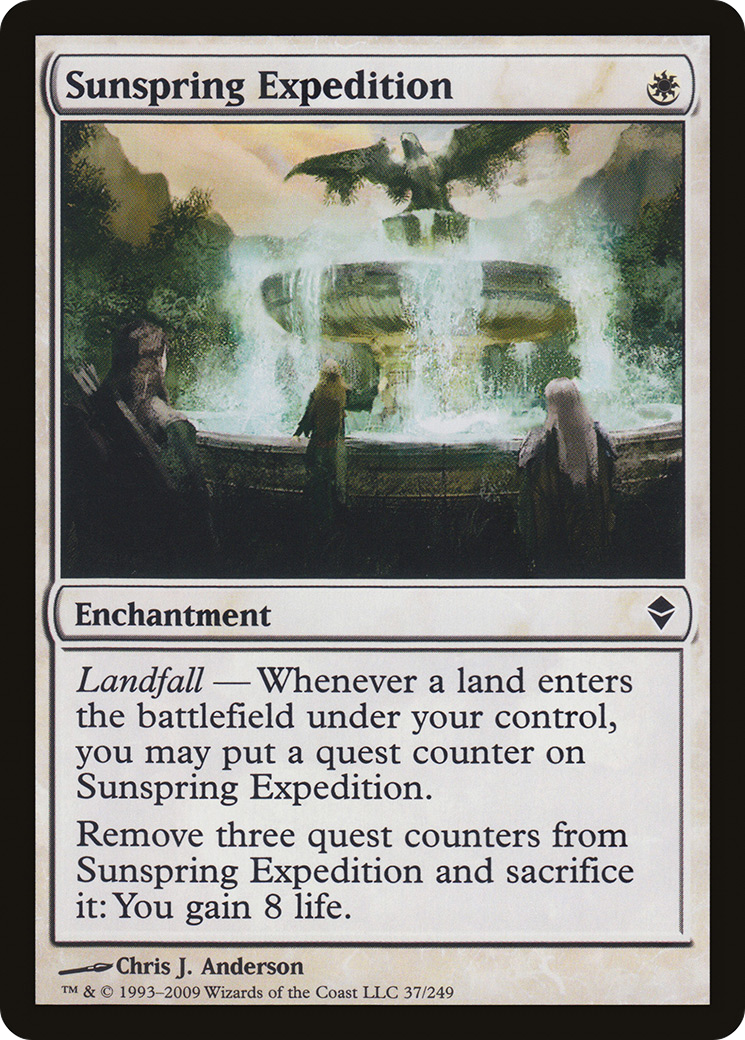 Zendikar - (ZEN-037) - Sunspring Expedition