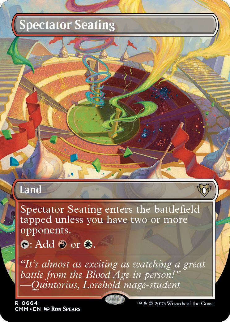 Commander Masters - (CMM-664) - Spectator Seating (Borderless)
