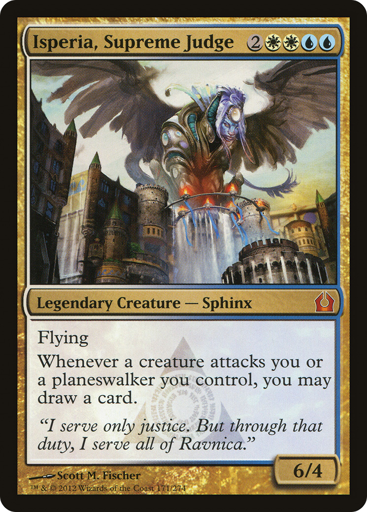 Return to Ravnica - (RTR-171) - Isperia, Supreme Judge