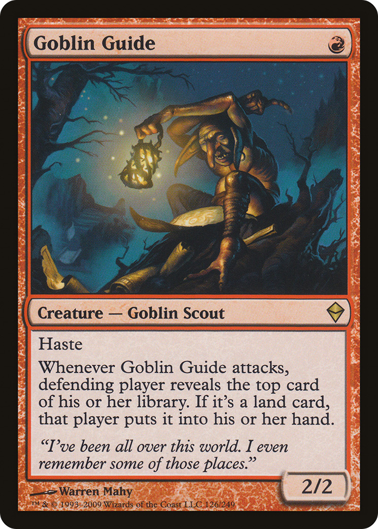 Zendikar - (ZEN-126) - Goblin Guide