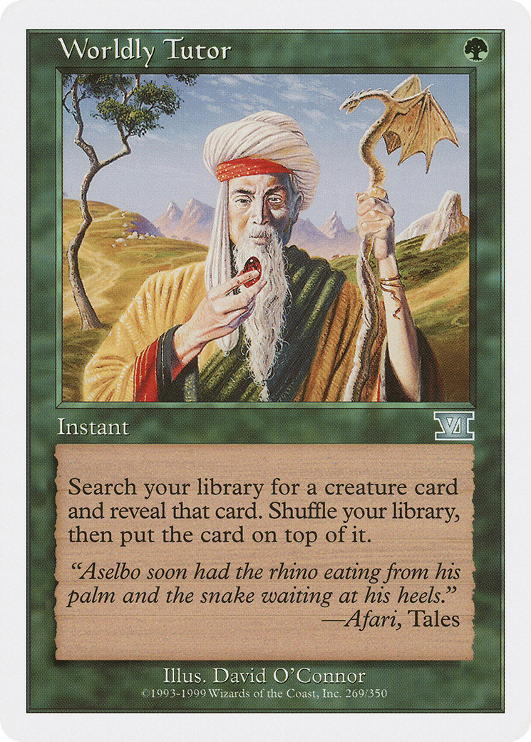 Classic Sixth Edition - (6ED-269) - Worldly Tutor