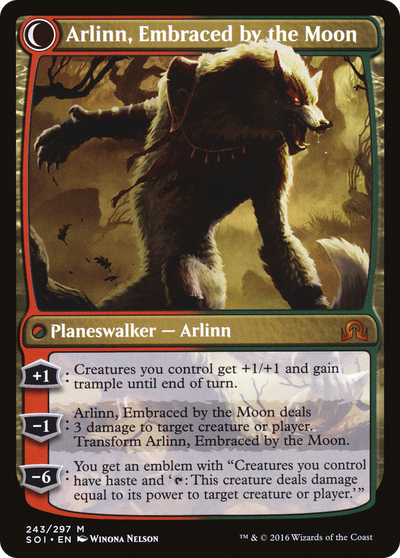Shadows over Innistrad - (SOI-243) - Arlinn Kord: (Double Faced Transform)
