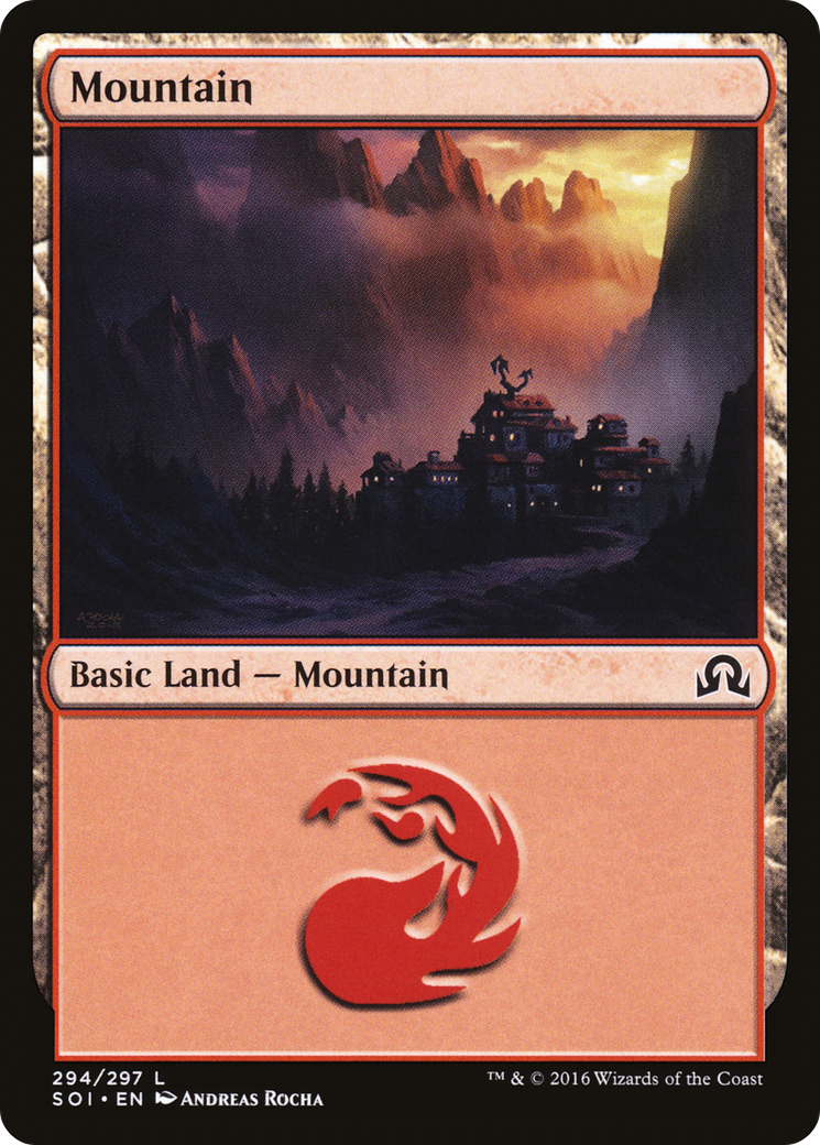 Shadows over Innistrad - (SOI-294) - Mountain (294)