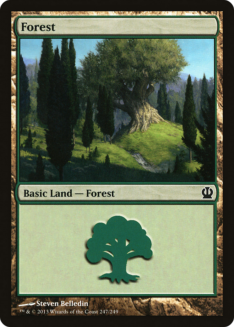 Theros - (THS-247) - Forest (247)