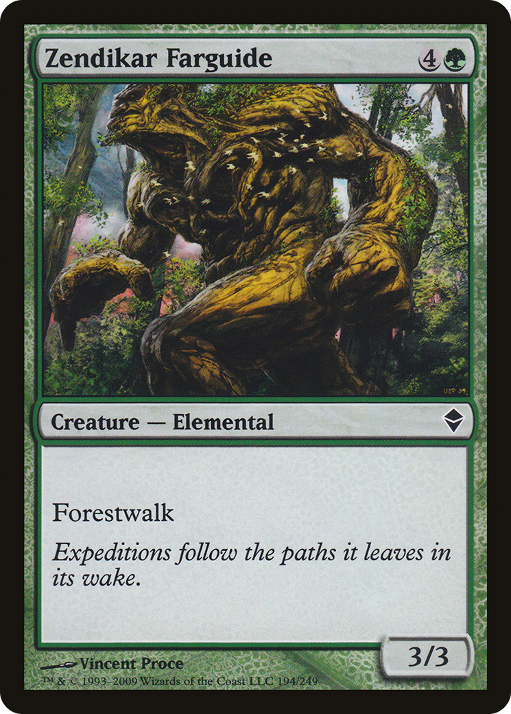 Zendikar - (ZEN-194) - Zendikar Farguide Foil