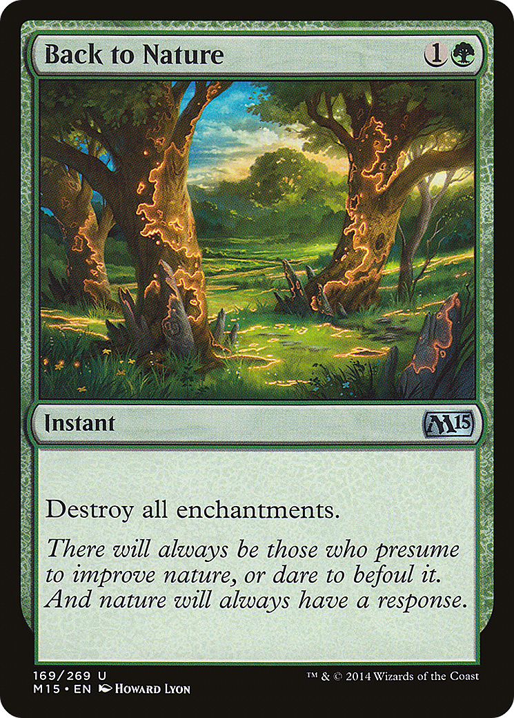 Magic 2015 - (M15-169) - Back to Nature Foil
