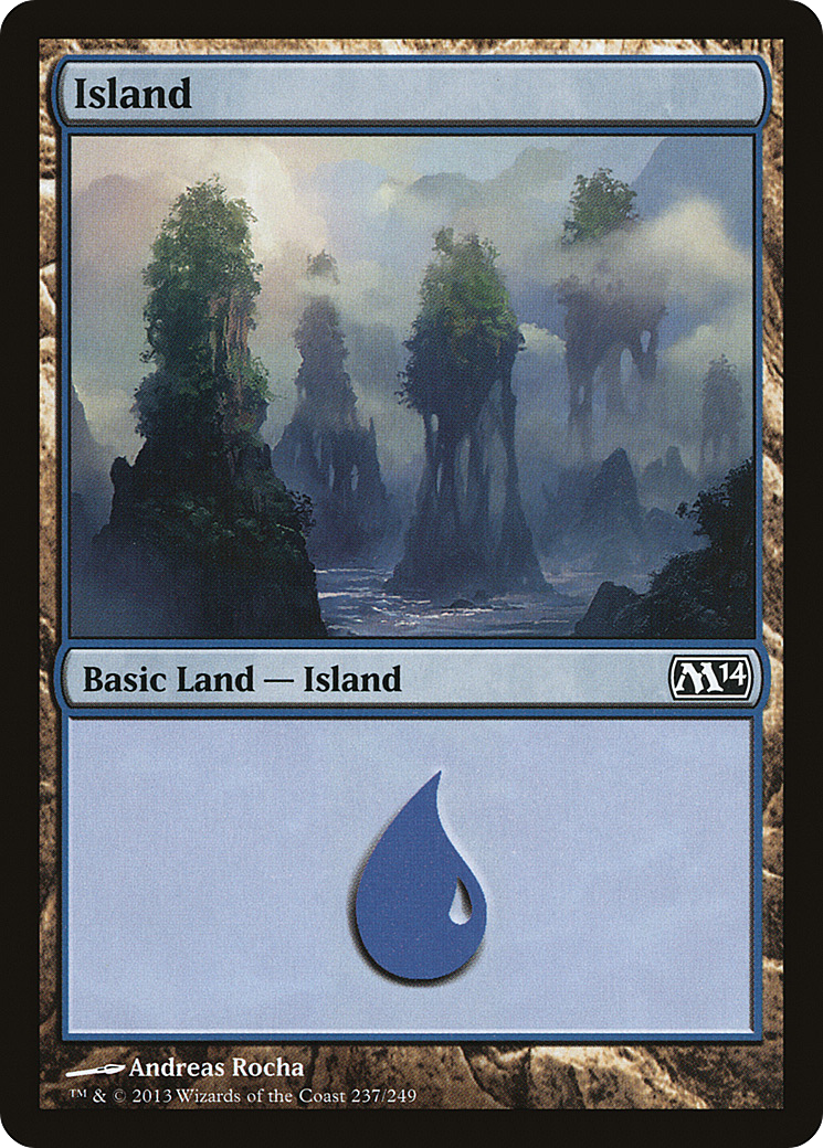 Magic 2014 - (M14-237) - Island (237)