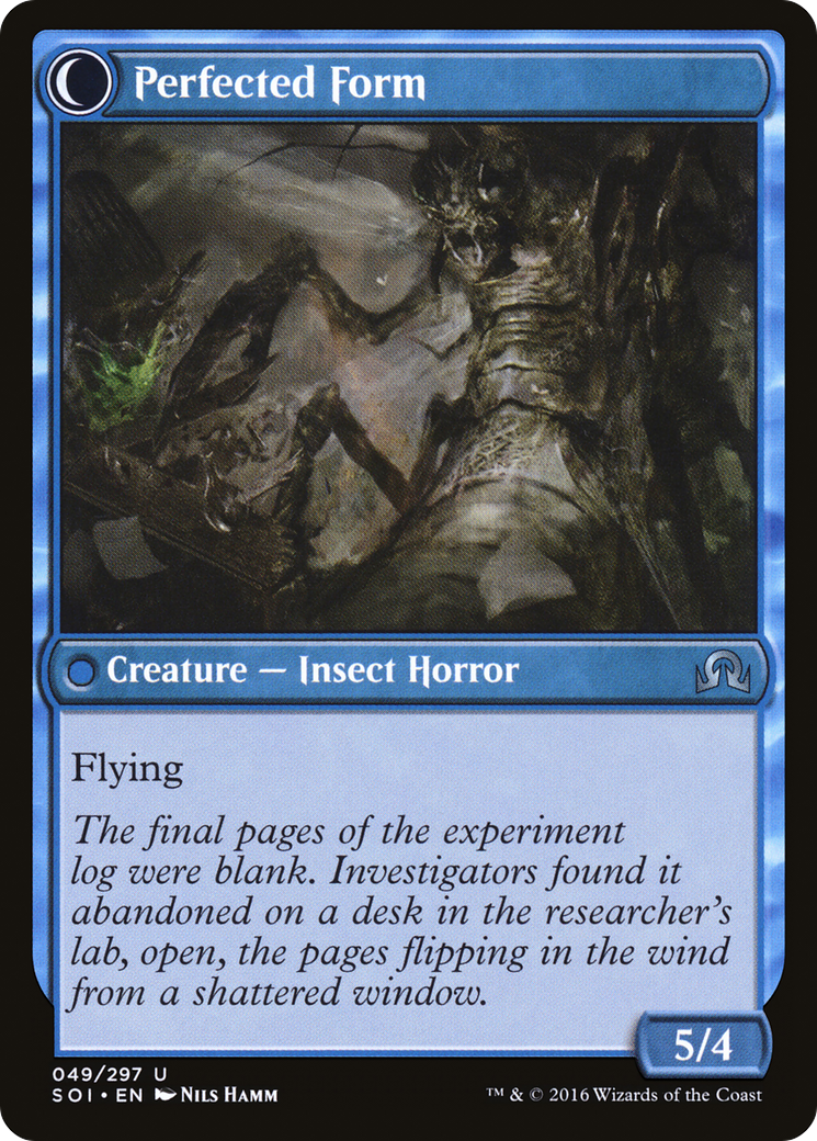 Shadows over Innistrad - (SOI-049) - Aberrant Researcher: (Double Faced Transform) Foil
