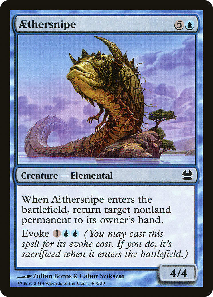 Modern Masters - (MMA-036) - Aethersnipe