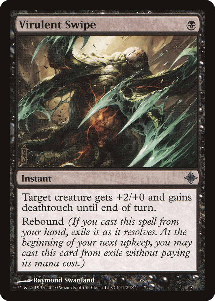 Rise of the Eldrazi - (ROE-131) - Virulent Swipe Foil