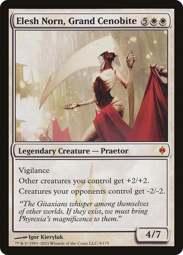 New Phyrexia - (NPH-009) - Elesh Norn, Grand Cenobite