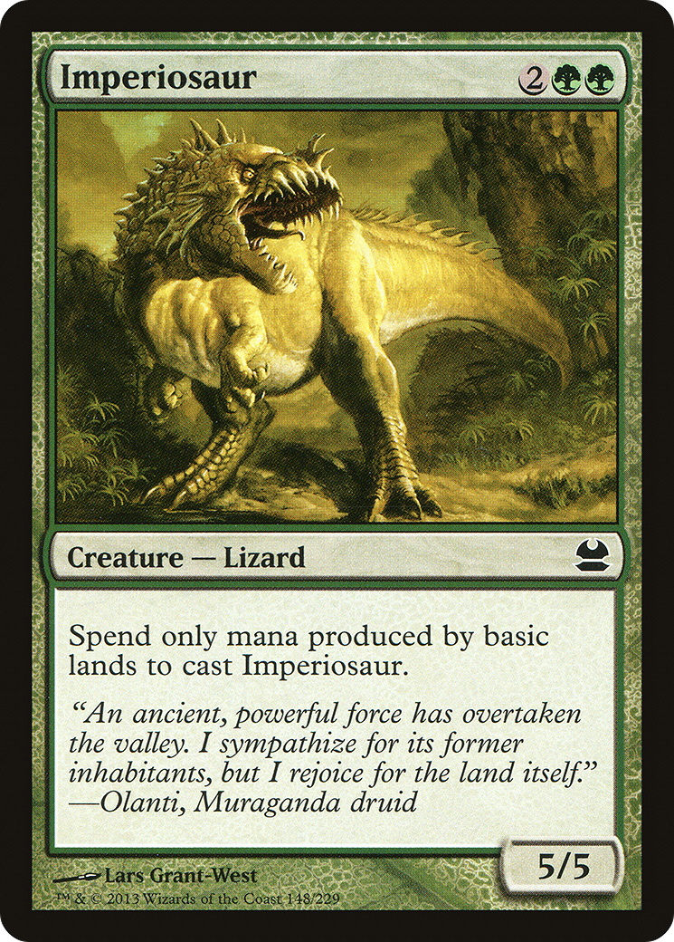 Modern Masters - (MMA-148) - Imperiosaur Foil