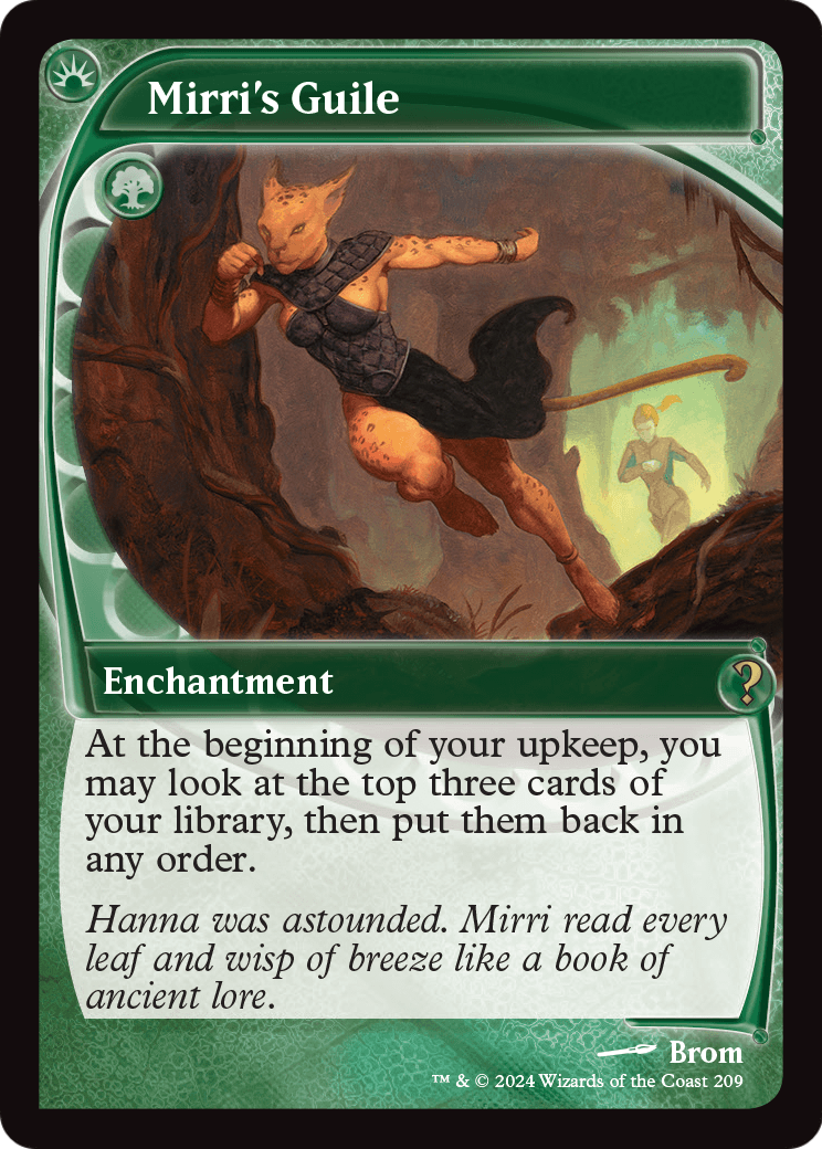 Mystery Booster 2 - (MB2-209) - Mirri's Guile (Future Sight) Foil