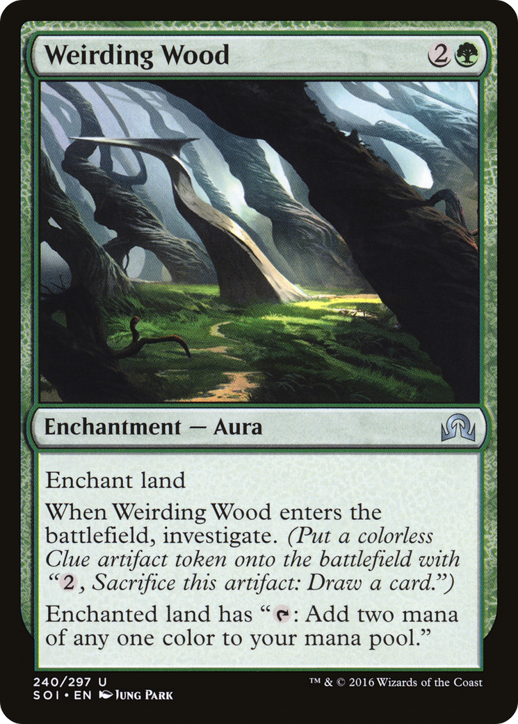 Shadows over Innistrad - (SOI-240) - Weirding Wood Foil
