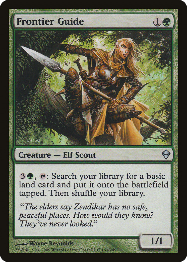 Zendikar - (ZEN-161) - Frontier Guide