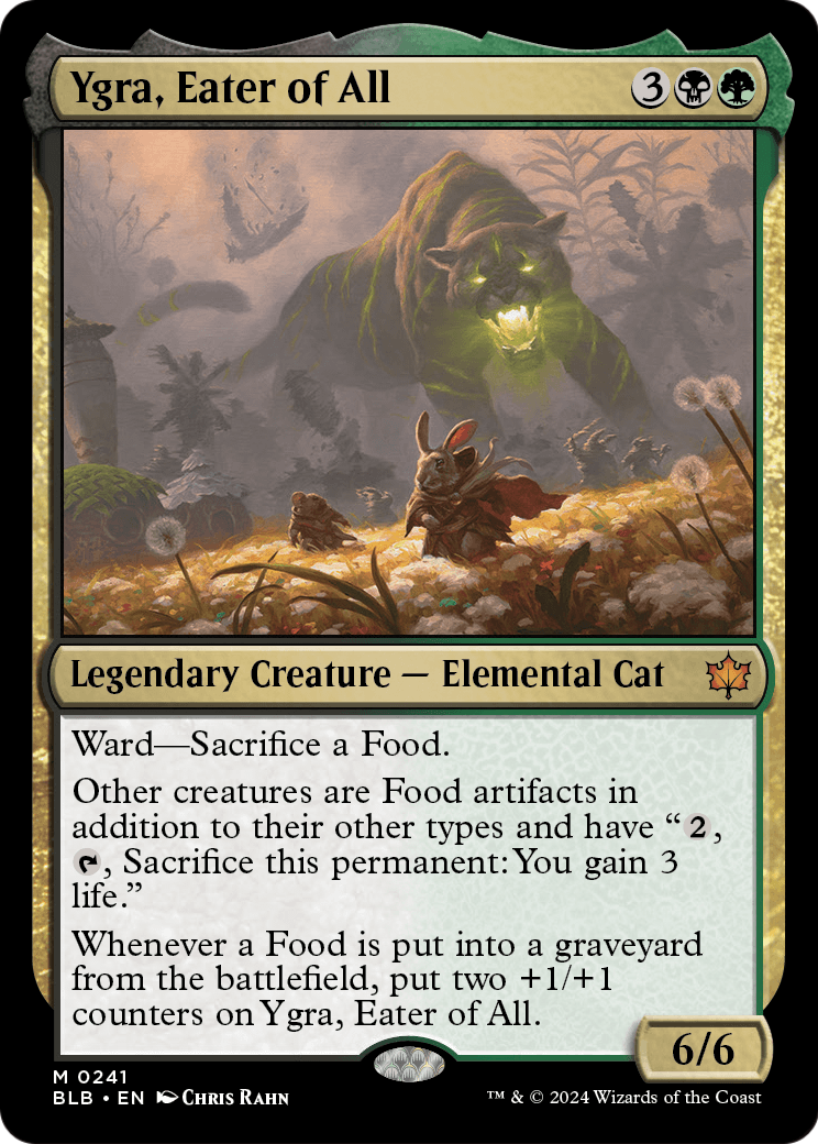 Bloomburrow - (BLB-241) - Ygra, Eater of All