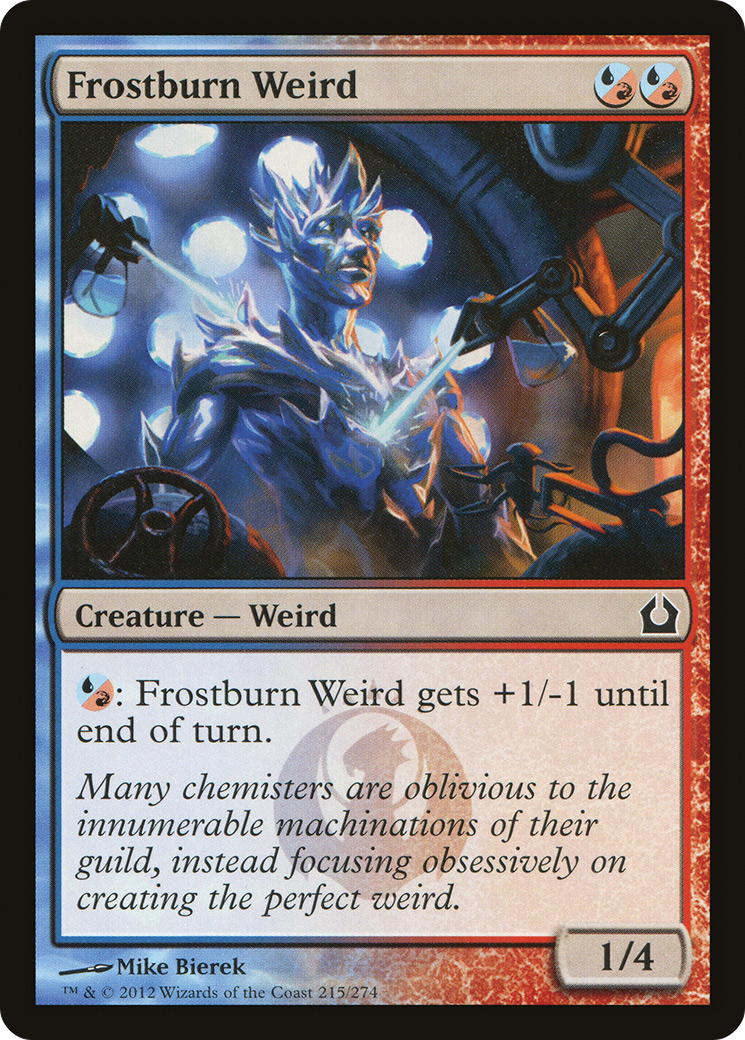 Return to Ravnica - (RTR-215) - Frostburn Weird Foil
