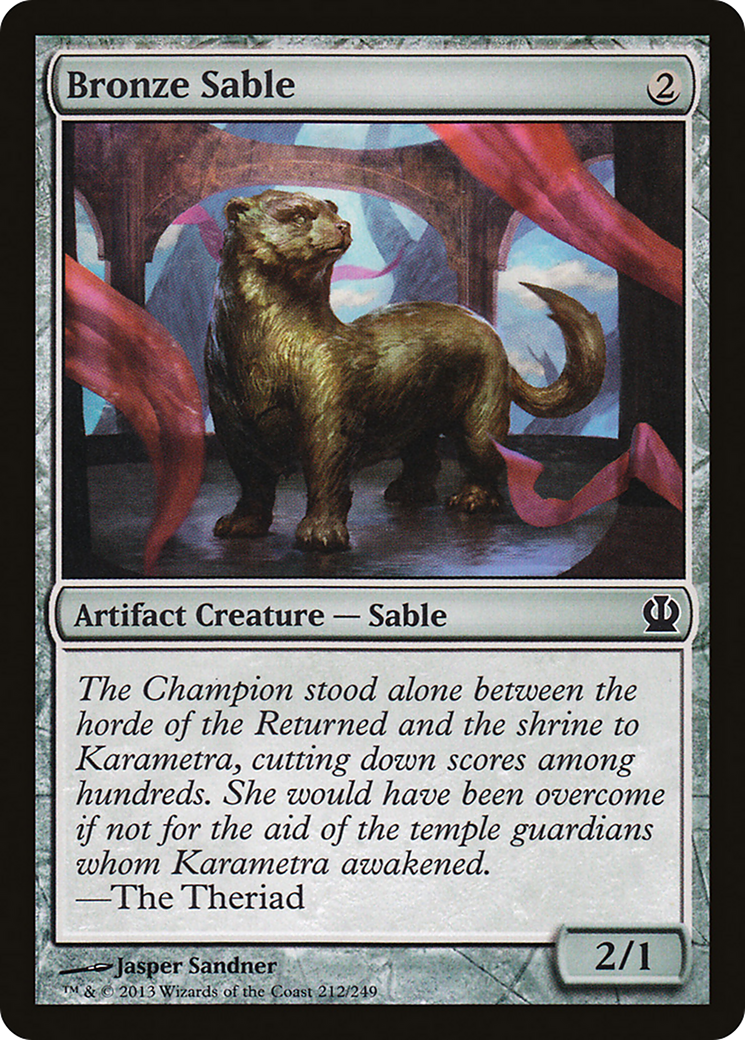 Theros - (THS-212) - Bronze Sable