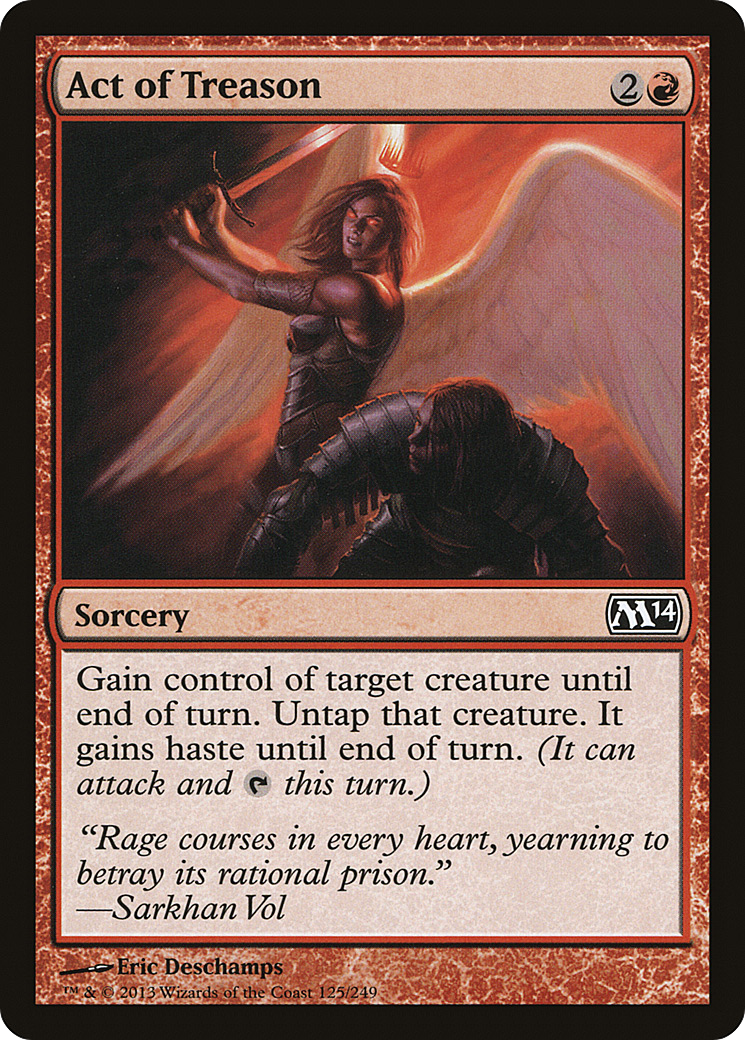Magic 2014 - (M14-125) - Act of Treason