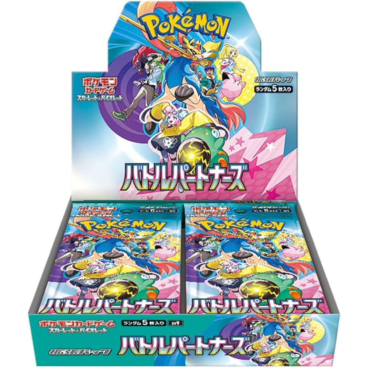 Pokemon Scarlet & Violet Japanese - SV9 - Battle Partners Booster Box (30 Packs)