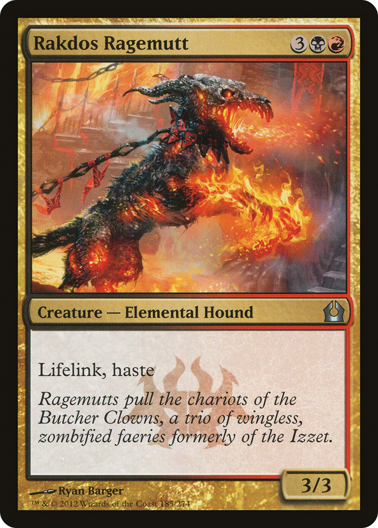 Return to Ravnica - (RTR-185) - Rakdos Ragemutt
