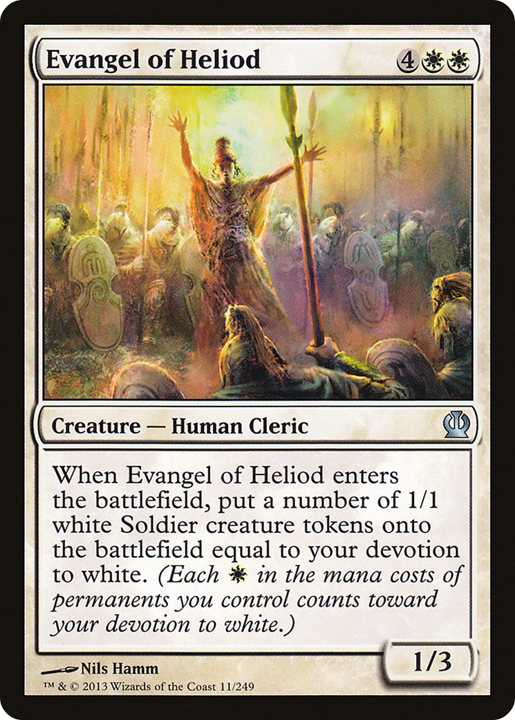 Theros - (THS-011) - Evangel of Heliod