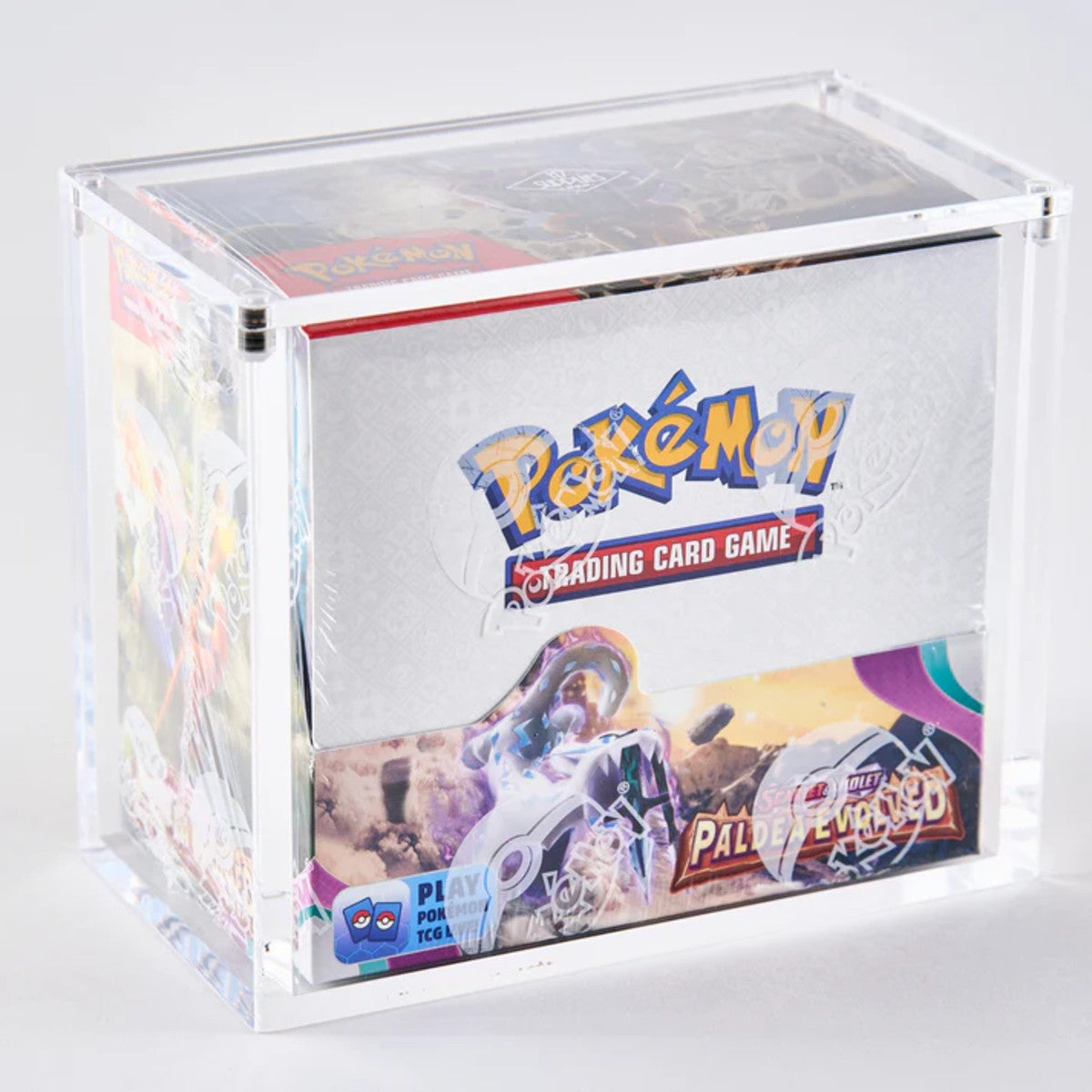 H7 Supplies Pokemon Booster Box Acrylic Case
