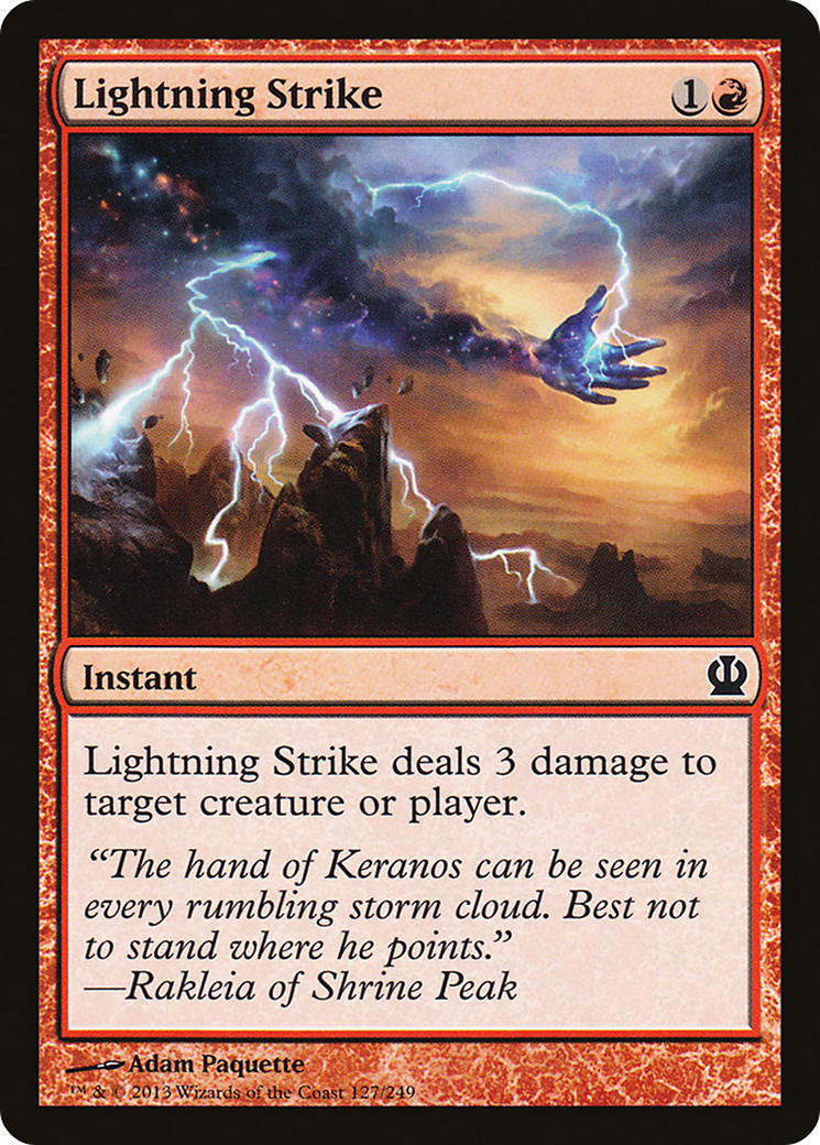 Theros - (THS-127) - Lightning Strike