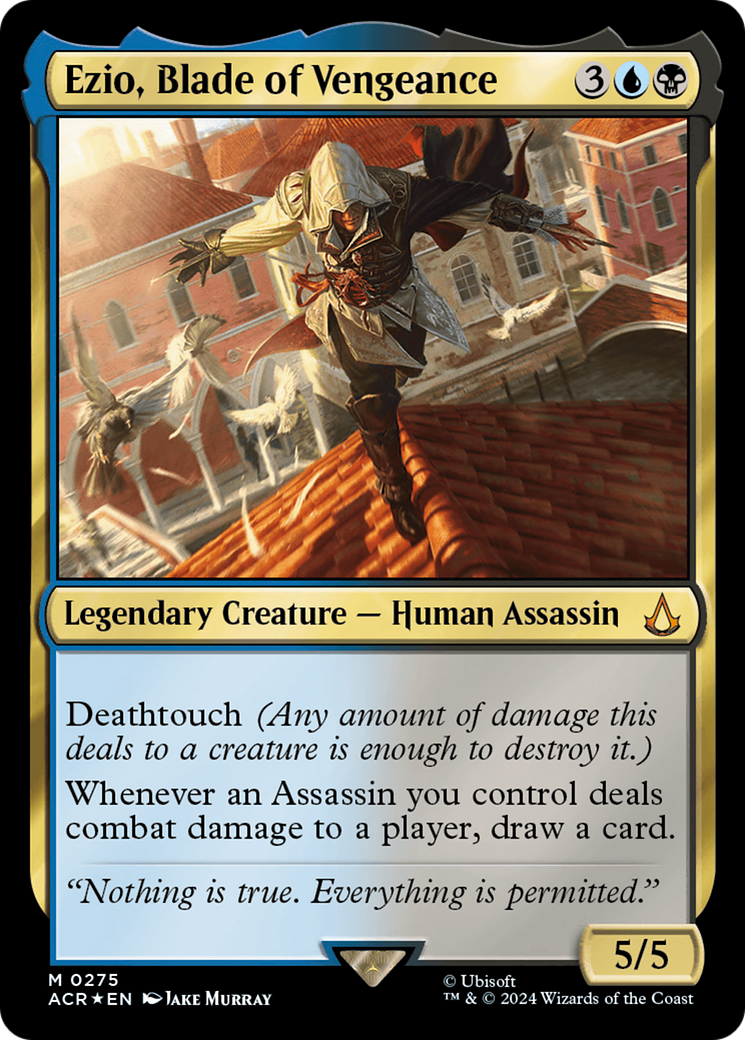 Assassin's Creed - (ACR-275) - Ezio, Blade of Vengeance Foil