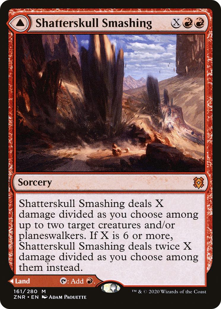 Zendikar Rising - (ZNR-161) - Shatterskull Smashing Foil