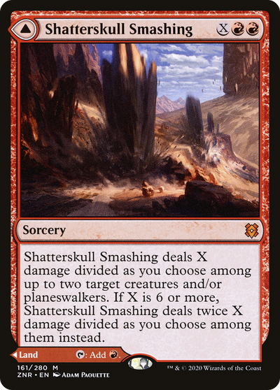 Zendikar Rising - (ZNR-161) - Shatterskull Smashing Foil