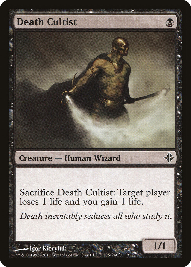 Rise of the Eldrazi - (ROE-105) - Death Cultist