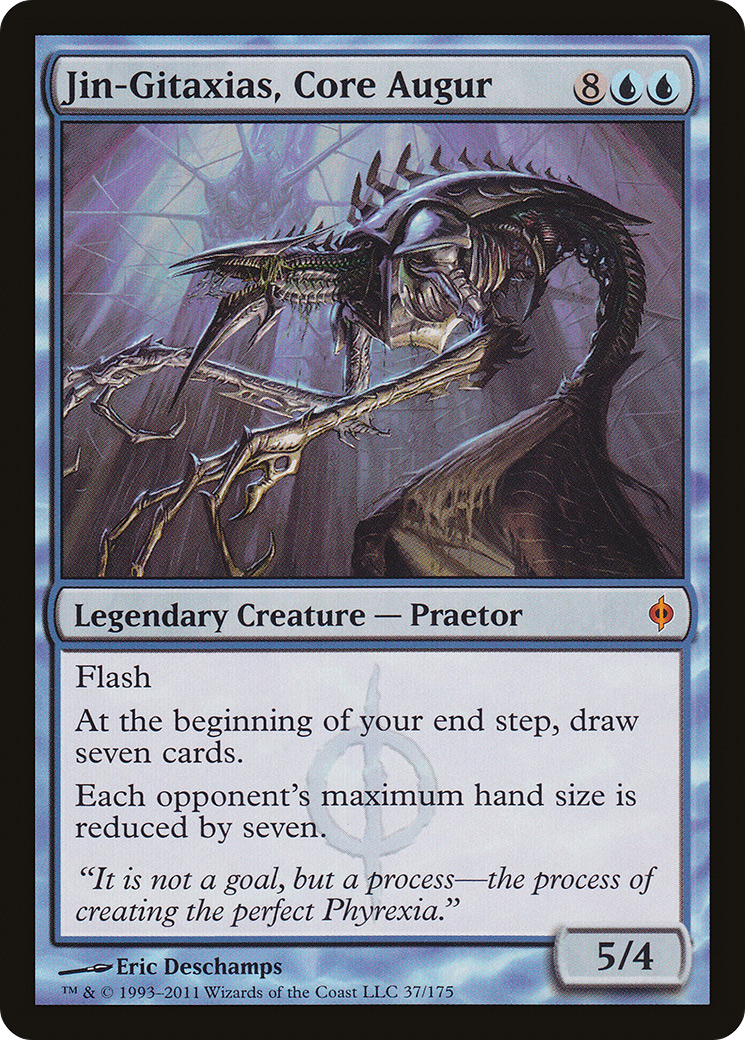 New Phyrexia - (NPH-037) - Jin-Gitaxias, Core Augur