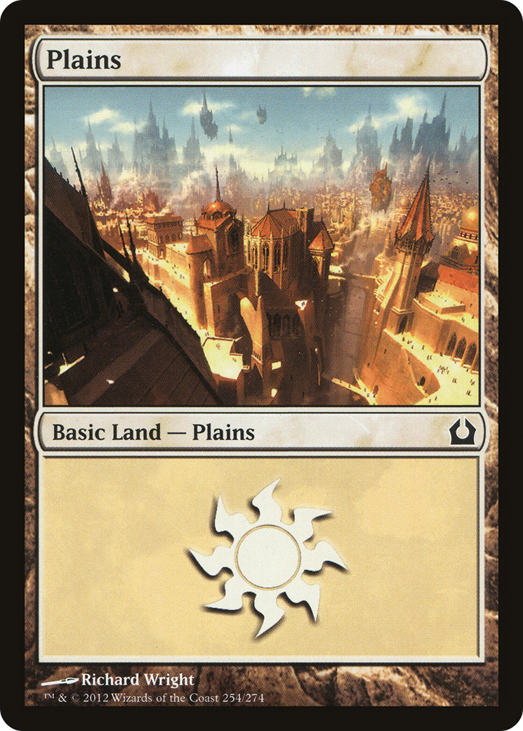 Return to Ravnica - (RTR-254) - Plains (254) Foil