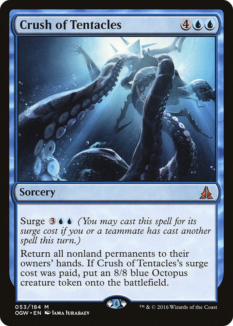Oath of the Gatewatch - (OGW-053) - Crush of Tentacles