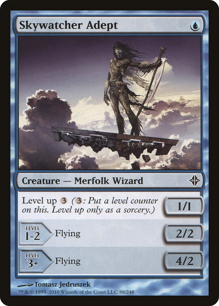 Rise of the Eldrazi - (ROE-088) - Skywatcher Adept Foil